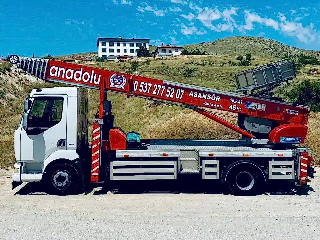 Anadolu Nakliyat asansör kurulumu